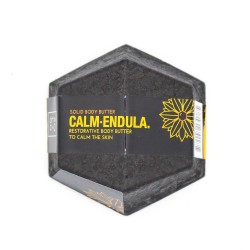 BEURRE CORPOREL SOLIDE « CALM-ENDULA » - SOLIDU COSMETICS - FLEUR DE CALENDULA, VITAMINE E ET HUILE D’AMANDE DOUCE - 50gr