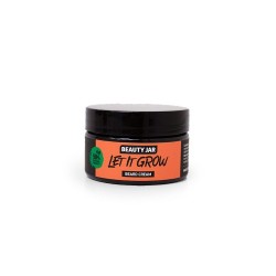 CRÈME HYDRATANTE À BARBE - PROTÉINES DE NOIX DE COCO ET FIGUE - LET IT GROW - POT DE BEAUTÉ - NATUREL - 60ml