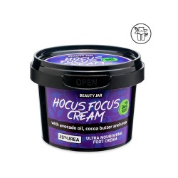 CREMA DE PÉS ULTRA NUTRITIVA - AGUACATE E UREA 20% - CREMA HOCUS FOCUS - TARRO DE BELLEZA - NATURAL - 100ml