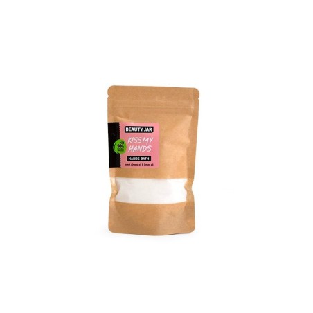 BAÑO PARA MANOS - KISS MY HANDS - ACEITE ALMENDRAS DULCES Y ACEITE LIMON - BEAUTY JAR - NATURAL - 60gr