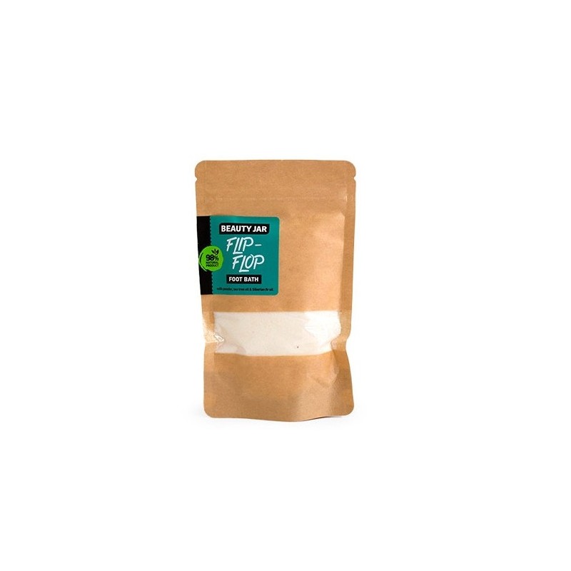 BAÑO PÉ - CHANCLAS - LEITE EN POL, ÁRBORE DE TÉ E ACEITE DE ABETO SIBERIO - TARRO DE BELEZA - NATURAL - 60gr-COIDADO DO PÉ-HOSTENATURA