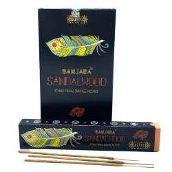 Banjara Tribal Fumigation Incense - Sandalwood - Handmade - Made in India - 1 pack 15gr.