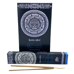 Banjara Stamm Begasung Räucherstäbchen - Nag Champa - Handgefertigt - Hergestellt in Indien - 1 Packung 15gr.