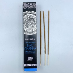 Banjara Tribal Fumigation Incense - Nag Champa - Handmade - Made in India - 1 pack 15gr.