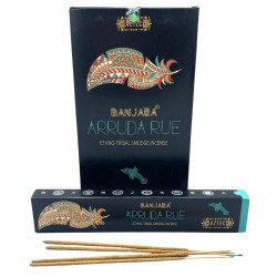 Banjara Tribal Fumigation Incense - White Arruda Rue - Eskuz egina - Indian egina - 15gr pakete 1.