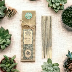 Incense Resin Sticks Rituals - White Sage - Handmade - Natural - Shamanic Wisdom - Banjara - 8 sticks