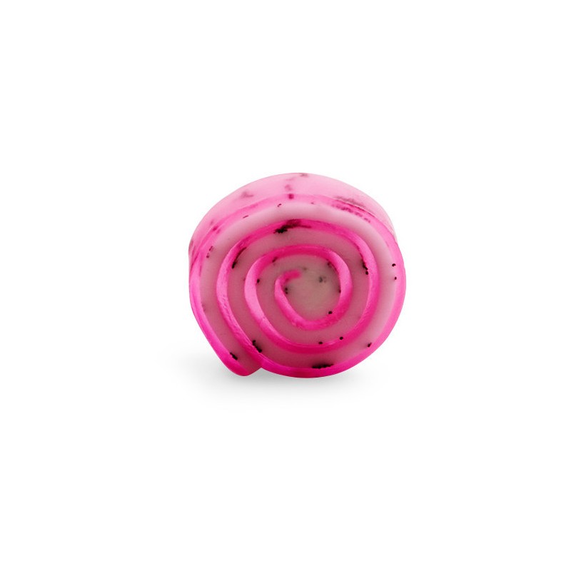 ROLLED GLYCERIN SOAP BAR TEA TREE - ARTISAN - LOLLIPOP SOAP - 100gr-GLYCERIN SOAP-HOSTENATURA