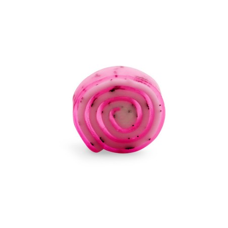 PASTILLA JABÓN GLICERINA ENROLLADO ÁRBOL DE TÉ - ARTESANO - JABON PIRULETA - 100gr