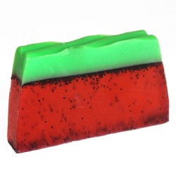 STRAWBERRY GLYCERIN SOAP BAR - ARTISAN - HANDMADE - 100gr