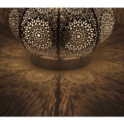 FAHID LAMPE DE TABLE ORIENTALE - STYLE MAROCAIN - 30x18x18cm