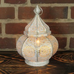 FAHID LAMPE DE TABLE ORIENTALE - STYLE MAROCAIN - 30x18x18cm