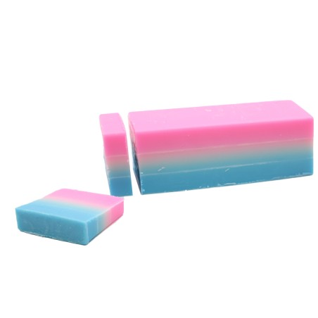 PASTILLA JABON ARTESANO POLVOS DE TALCO - HECHO A MANO - HOSTENATURA - 135gr