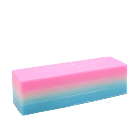 PASTILLA JABON ARTESANO POLVOS DE TALCO - HECHO A MANO - HOSTENATURA - 135gr