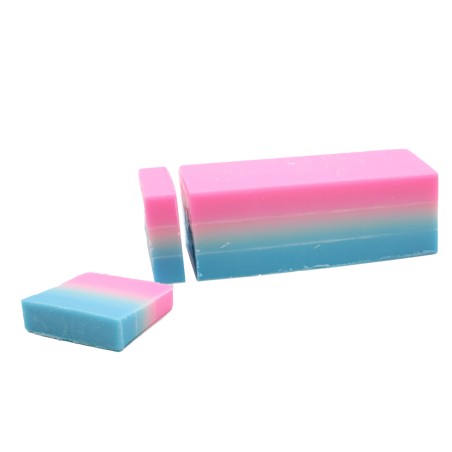 PASTILLA JABON ARTESANO POLVOS DE TALCO - HECHO A MANO - HOSTENATURA - 135gr