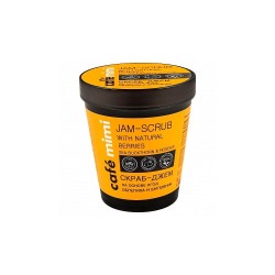 DOCE ESFOLIANTE DE MAR-ESPINHEIRO E ROSA MOSQUETA - CAFÉ MIMI - NATURAL - 270gr