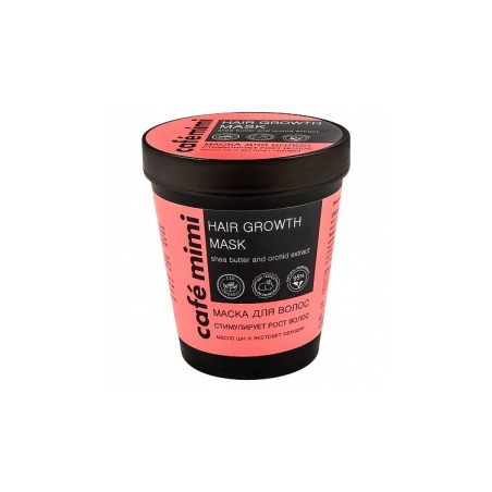 MASCARILLA CAPILAR "CRECIMIENTO DEL CABELLO" - CAFÉ MIMI - INGREDIENTES NATURALES - 220ml