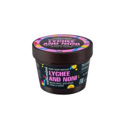 MOUSSE DE SAVON POUR LE CORPS AU LITCHI ET NONI - CAFÉ MIMI - 110ml