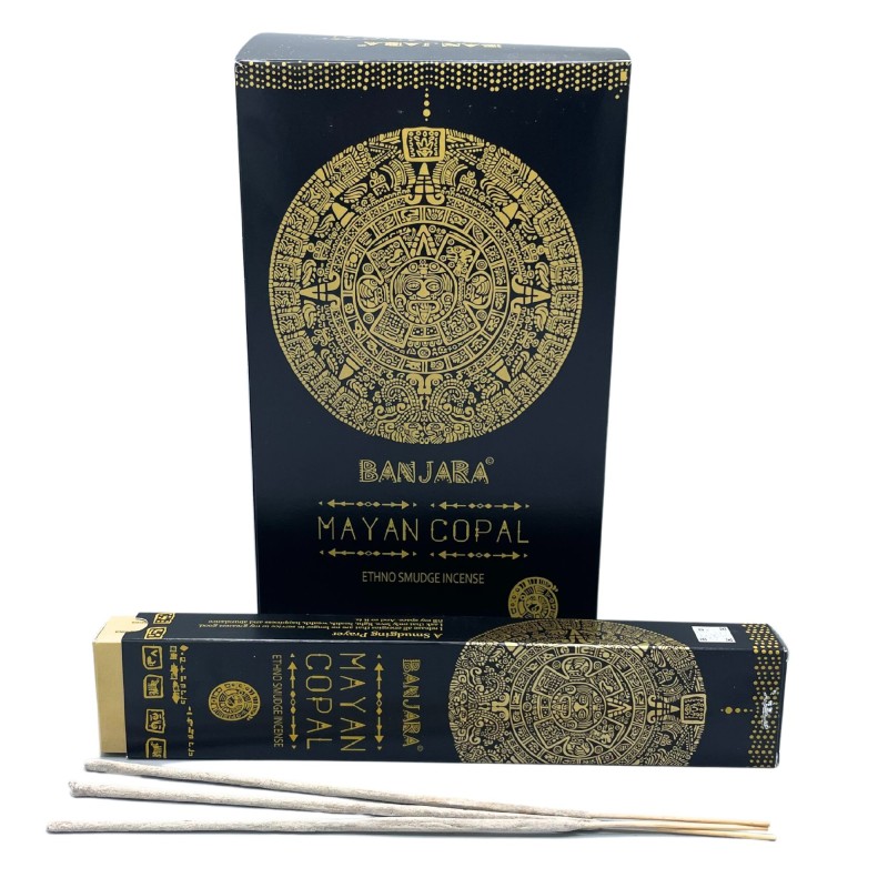 Banjara Tribal Fumigation Incense - Mayan Copal - Handmade - Made in India - 1 pack 15gr.-BANJARA INCENSE-HOSTENATURA