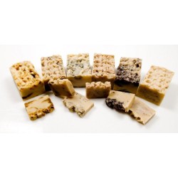 SAPUN ARTISAN DE macese - ULEI DE MĂSLINE - RUSTIC - FĂCUT MÂNĂ - FĂRĂ PALMI - HOSTENATURA - 1 bar de 100gr