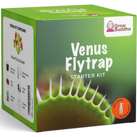 GARDENING KIT - VENUS FLYTRAP - CARNIVOROUS PLANT - GROW BUDDHA