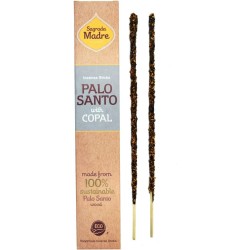 Incenso Palo Santo con Copale Sagrada Madre - Sahumerio 8 bastoncini spessi