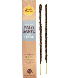 Incienso Palo Santo con Copal Sagrada Madre - Sahumerio 8 varillas gruesas