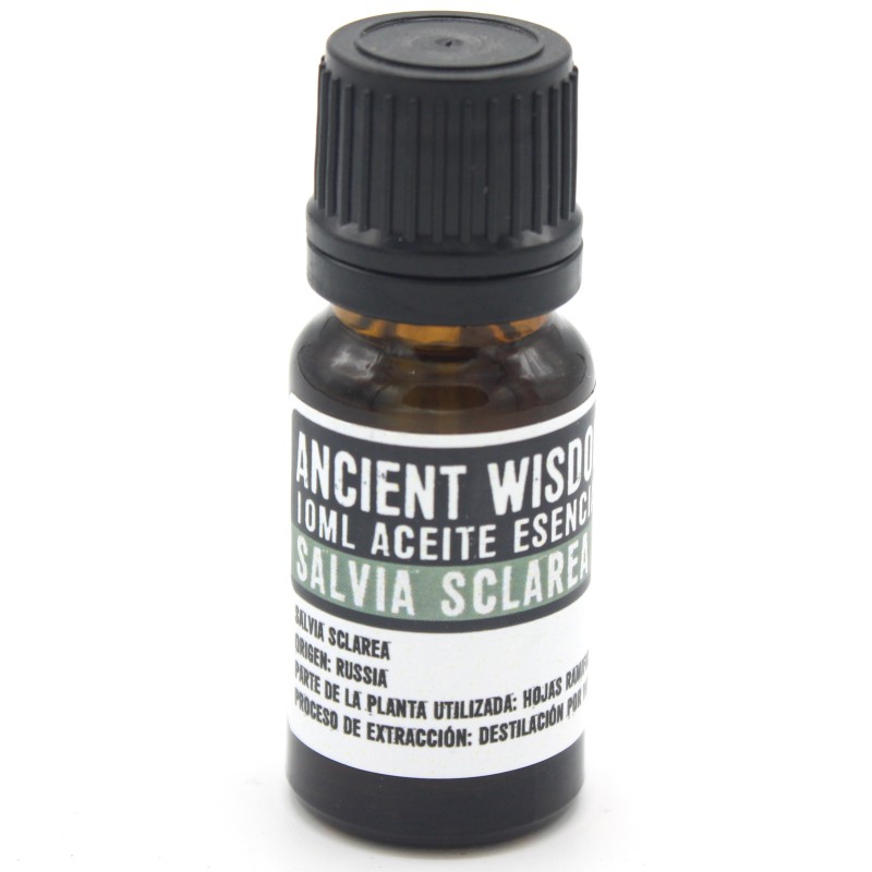 Olio essenziale di salvia sclarea 10 ml-OLI ESSENZIALI PROFESSIONALI 10ML-HOSTENATURA