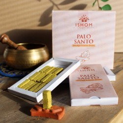 Natural Incense Bricks & Burners - Palo Santo - Ishom - 1 pack