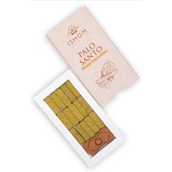 Ladrillos e queimadores de incienso natural - Palo Santo - Ishom - 1 paquete