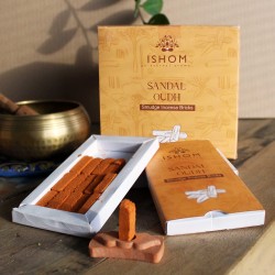 Natural Incense Bricks & Burners - Sandalwood - Ishom - 1 pack