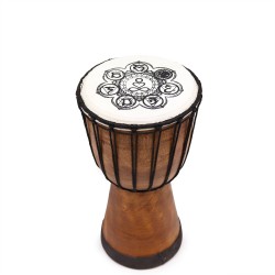 Eskuz egindako Djembe Danborra - 30 cm