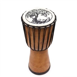 Eskuz egindako Djembe Danborra - 40 cm