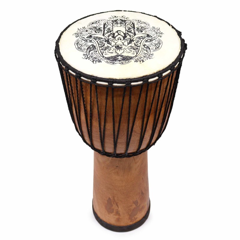 Eskuz egindako Djembe Danborra - 50 cm-DJEMBE DANBORRAK-HOSTENATURA