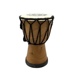 Eskuz egindako Djembe Danborra - 15 cm