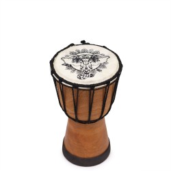 Eskuz egindako Djembe Danborra - 20 cm