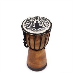 Eskuz egindako Djembe Danborra - 25 cm