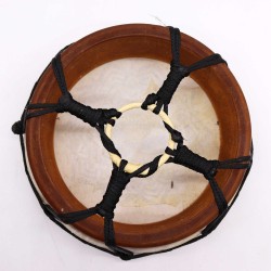 Shamanic Mandala Drum with Drumstick - 20cm