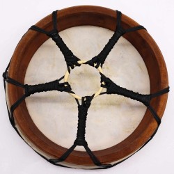 Hamsa Shamanic Drum bi danborrekin - 30 cm