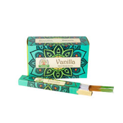 Namaste Masala Mandala Natural Incense - Vanilla - Traditional Indian Agarbathi - Handmade