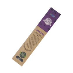 Incienso de lavanda Ullas - ULLAS - Feito a man - 25gr - Made in India - 100% natural - Incienso orgánico ULLAS