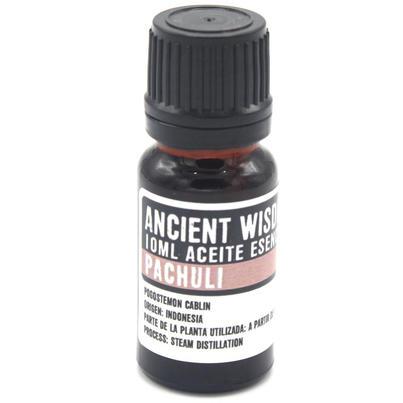 Aceite esencial de pachulí 10 ml-ACEITES ESENCIAIS PROFESIONAIS 10ML-HOSTENATURA