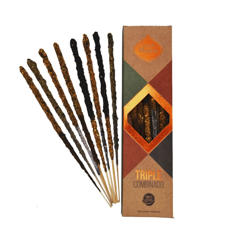 Triple Combined Incense Sagrada Madre - Natural Incense-SAGRADA MADRE HERBAL INCENSE-HOSTENATURA