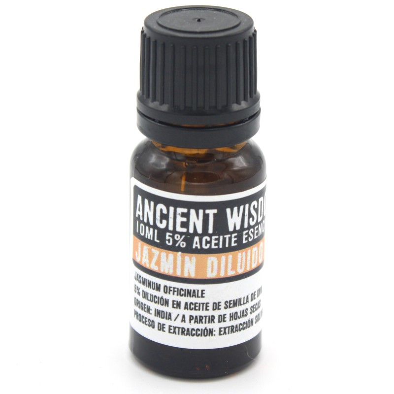 Aceite esencial de jazmín diluido 10 ml-ACEITES ESENCIAIS PROFESIONAIS 10ML-HOSTENATURA