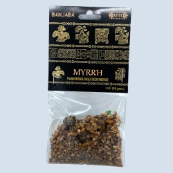 Banjara Myrrh Tree Resin - Rășină de tămâie - Fabricat în India - 30grs.