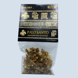 Résine d’arbre Banjara Palo Santo - Résine d’encens - Fabriqué en Inde - 30grs.