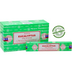 Incenso de Eucalipto SATYA - Eucalipto - 1 caixa de 15gr.