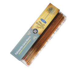 Encens Palo Santo et Sauge Blanche Ullas Série Palo Santo Encens Masala Premium Inde - 1 paquet de 15gr.