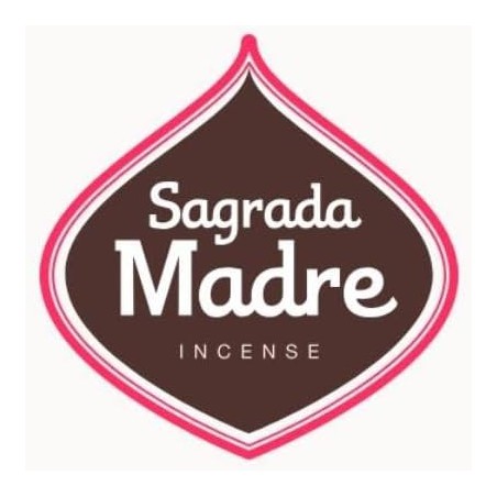 Porta inciensos - Porta conos de madera de Álamo - Porta Sahumerio Sagrada Madre - Color aleatorio - 1 unidad