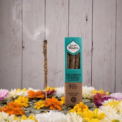 Holy Mother Incense Sahumerio - Calendula, Chamomile and Frankincense 9 thick sticks