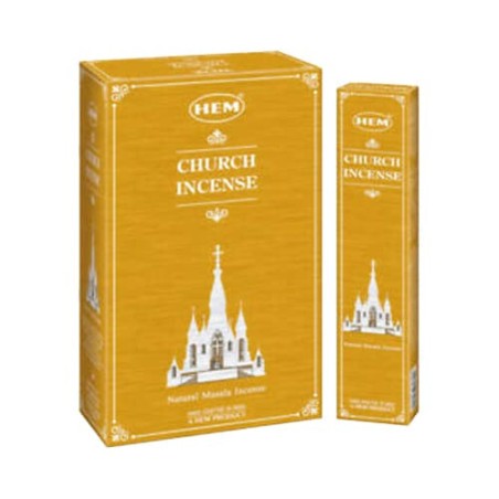 HEM Incienso Iglesia (Church Incense) - Natural - 1 cajetilla de 15gr.